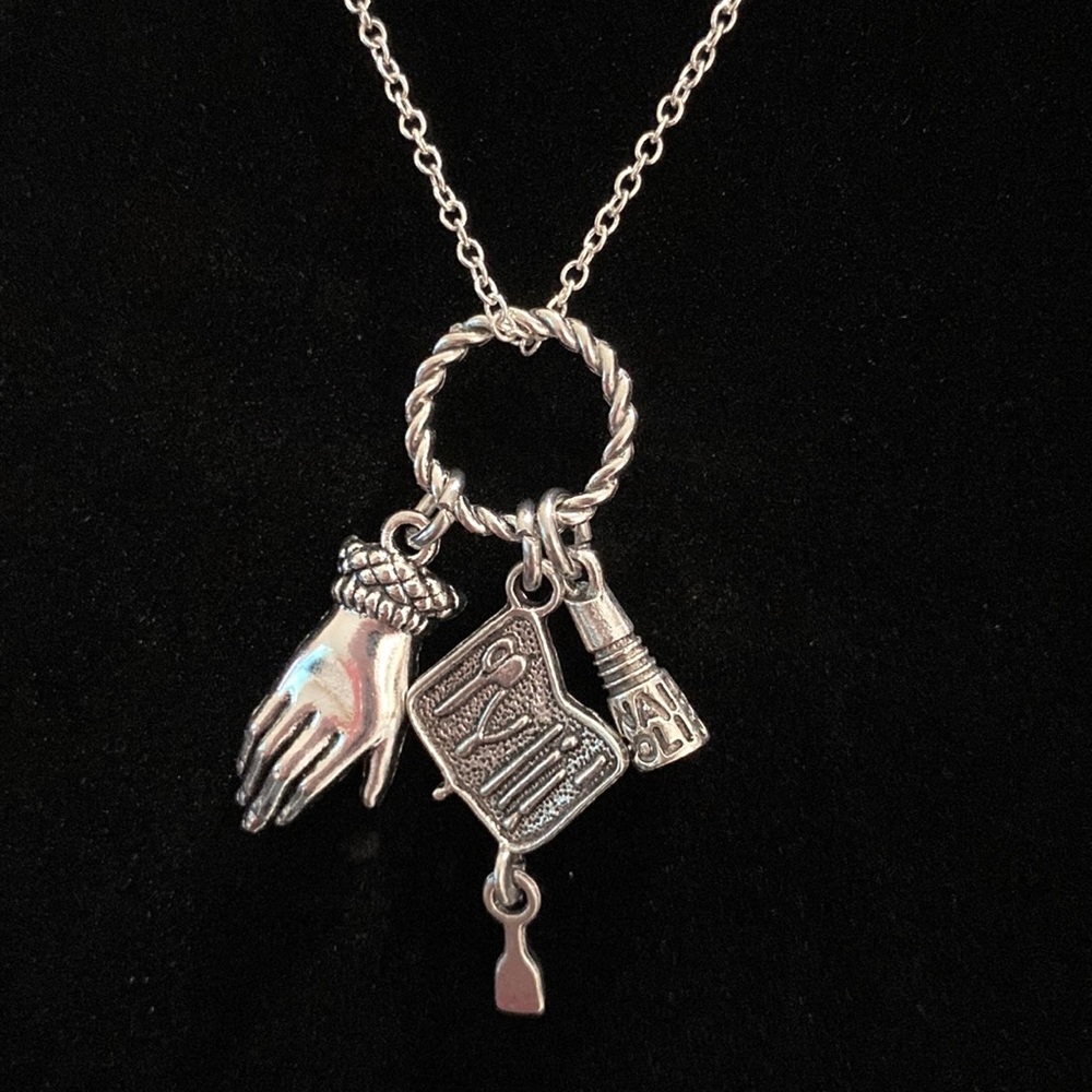 Nail Technician Charm Necklace